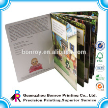 high quality children lift flap cmyk coloring window cover paperboard book